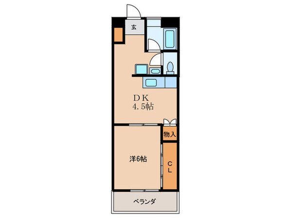 RAY白銀の物件間取画像